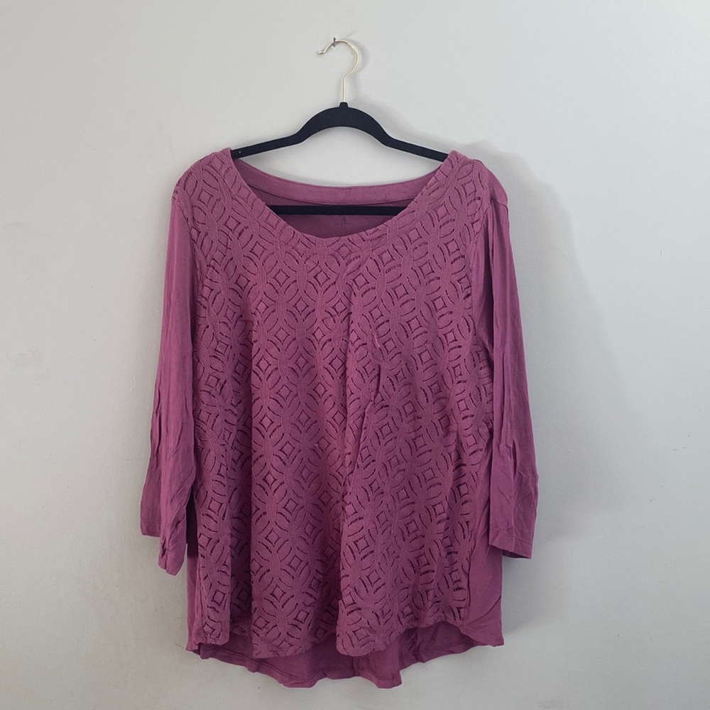 Croft & Barrow Pink Shirt 2X